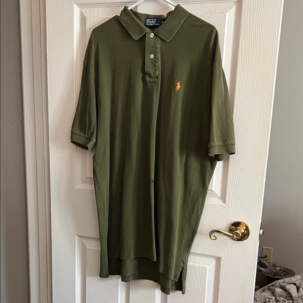 Polo by Ralph Lauren Men's Olive Polo Shirt